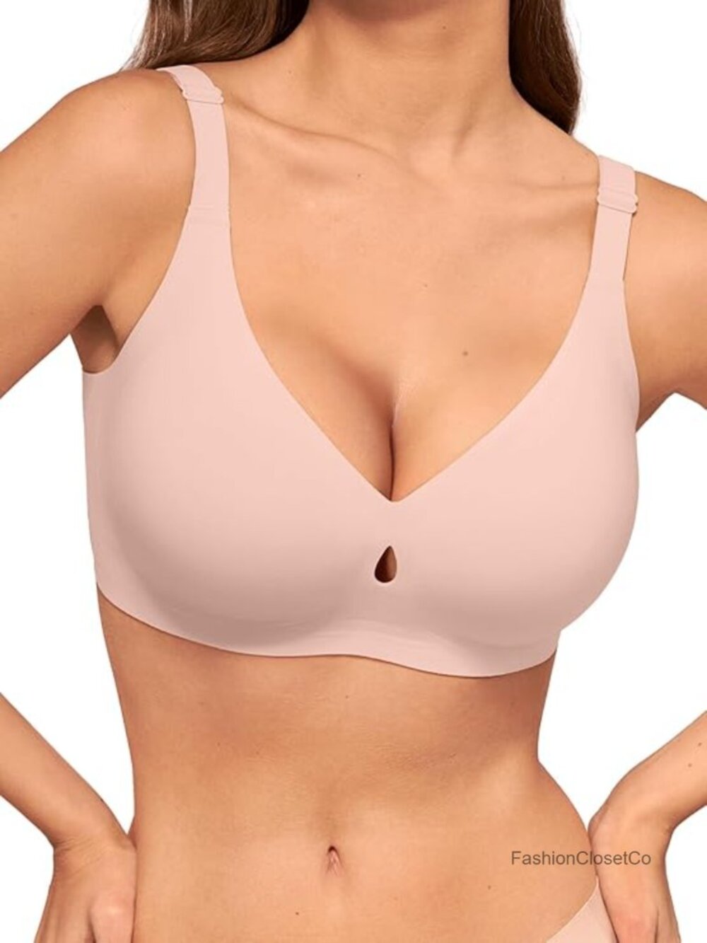 Wireless Seamless Full Coverage Push Up Bra No Underwire